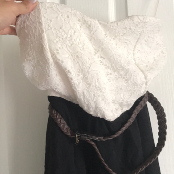 Strapless High Low Dress - Picture 2 of 4